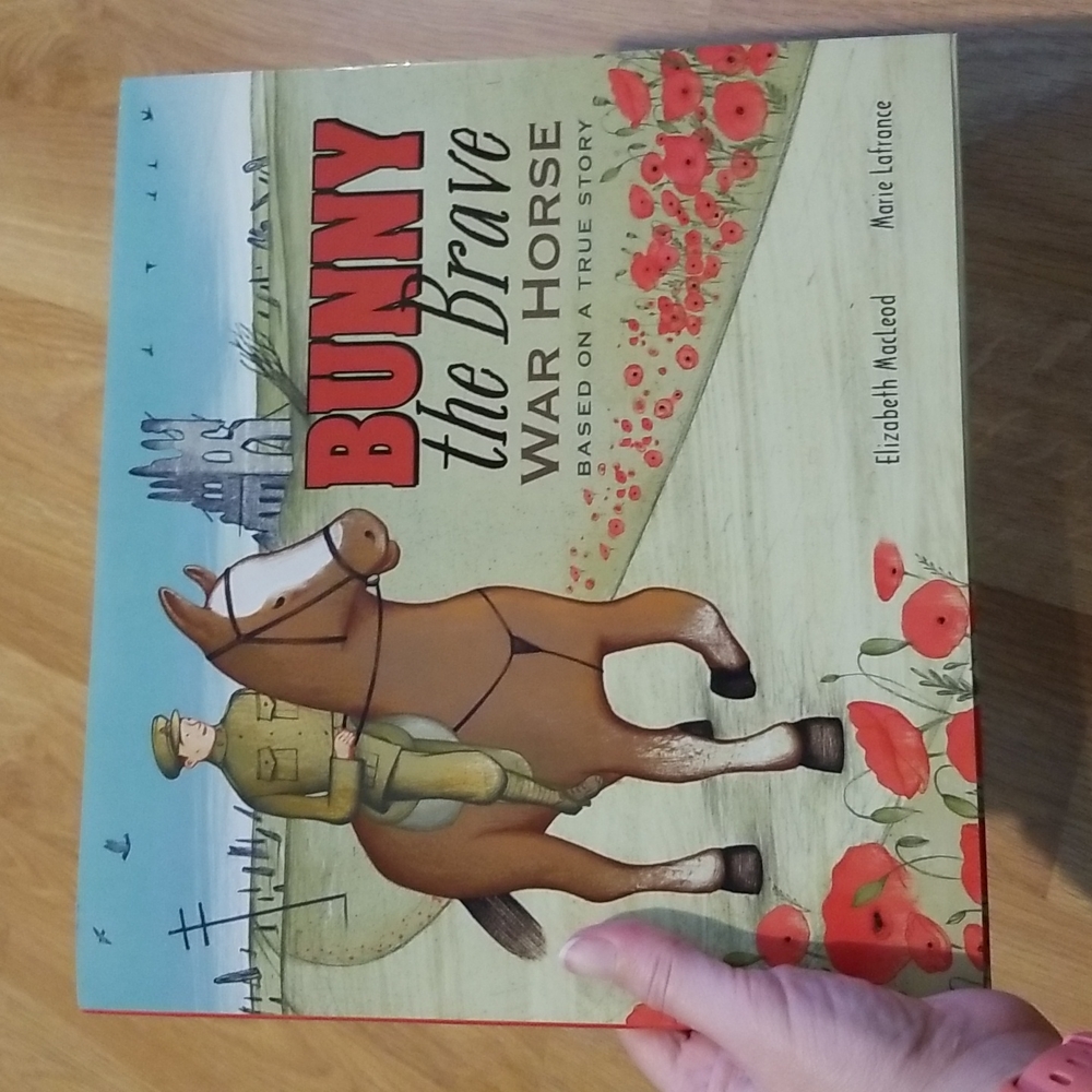 Bunny the Brave War Horse Hardcover Book